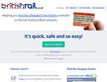 Tablet Screenshot of britishrail.co.uk